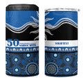 Bulldogs NAIDOC Week Personalised 4 in 1 Can Cooler Tumbler Aboriginal Torres Strait Islanders Vibe
