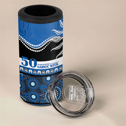 Bulldogs NAIDOC Week Personalised 4 in 1 Can Cooler Tumbler Aboriginal Torres Strait Islanders Vibe