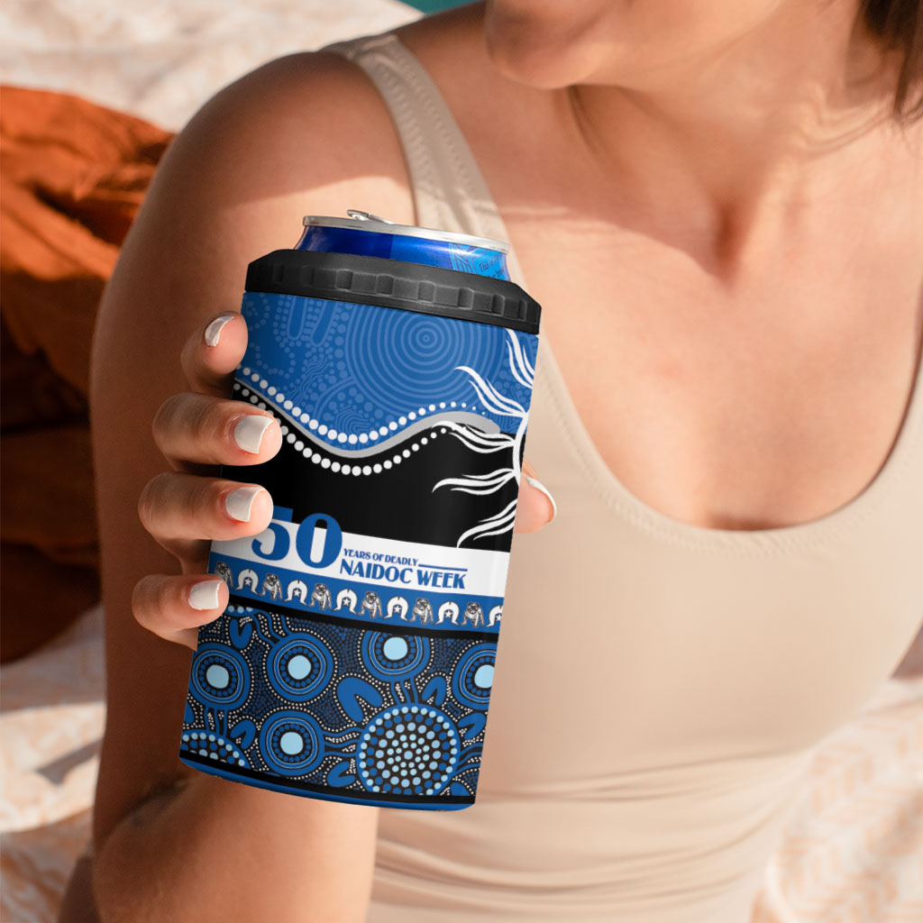 Bulldogs NAIDOC Week Personalised 4 in 1 Can Cooler Tumbler Aboriginal Torres Strait Islanders Vibe