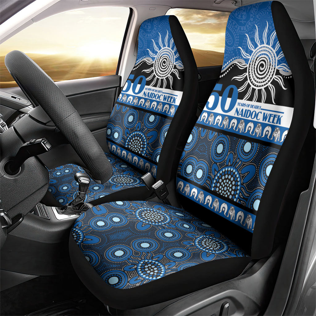 Bulldogs NAIDOC Week Car Seat Cover Aboriginal Torres Strait Islanders Vibe