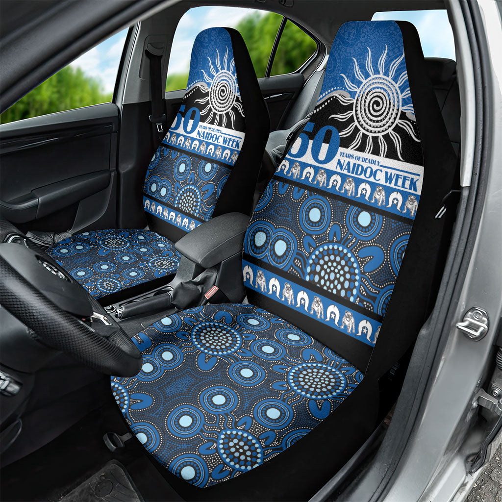 Bulldogs NAIDOC Week Car Seat Cover Aboriginal Torres Strait Islanders Vibe