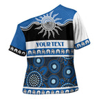 Bulldogs NAIDOC Week Personalised Cross Shoulder Shirt Aboriginal Torres Strait Islanders Vibe