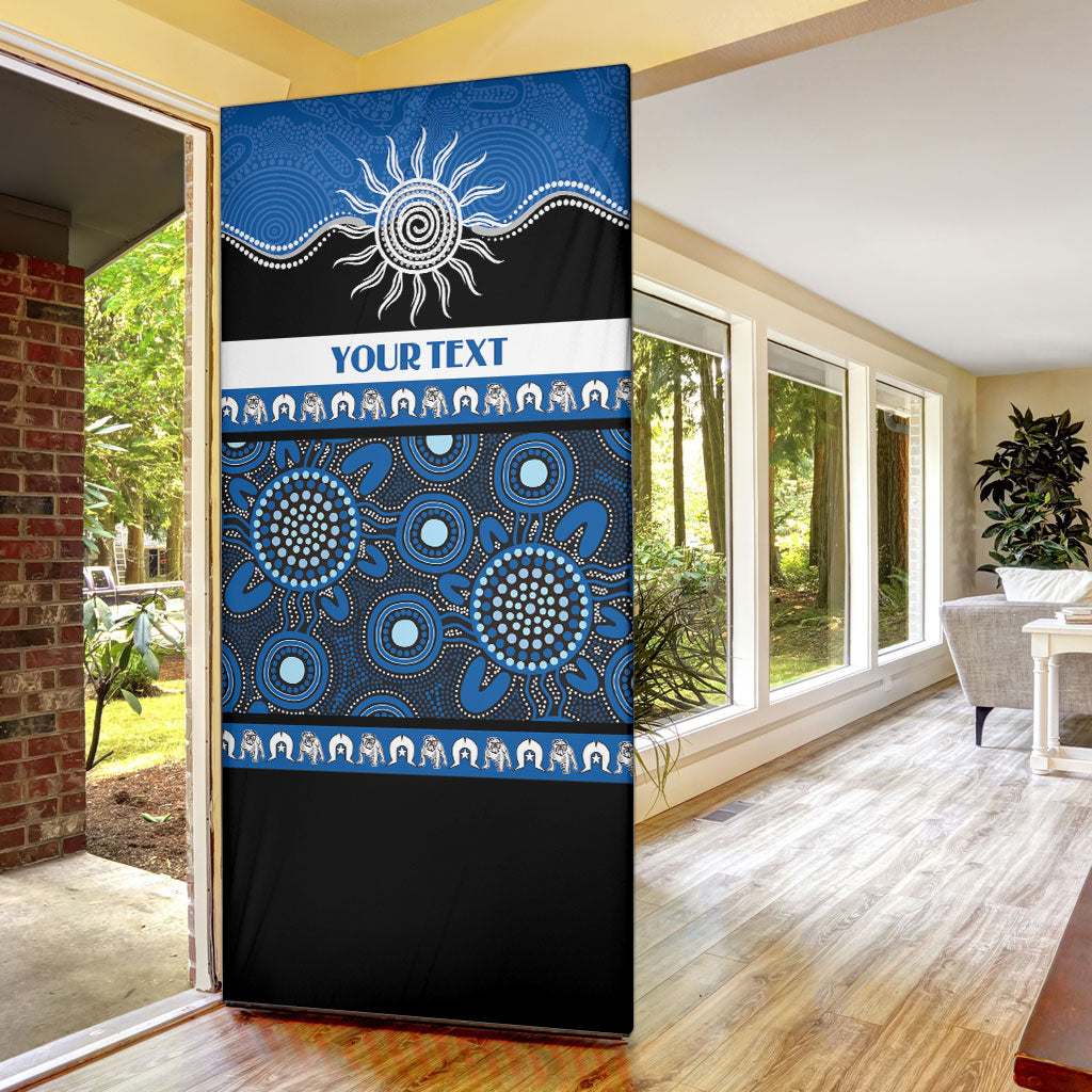 Bulldogs NAIDOC Week Personalised Door Cover Aboriginal Torres Strait Islanders Vibe