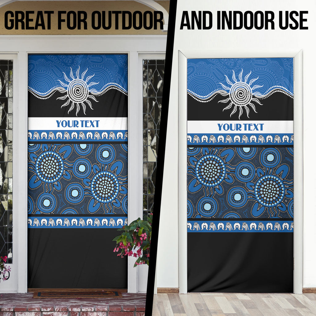 Bulldogs NAIDOC Week Personalised Door Cover Aboriginal Torres Strait Islanders Vibe