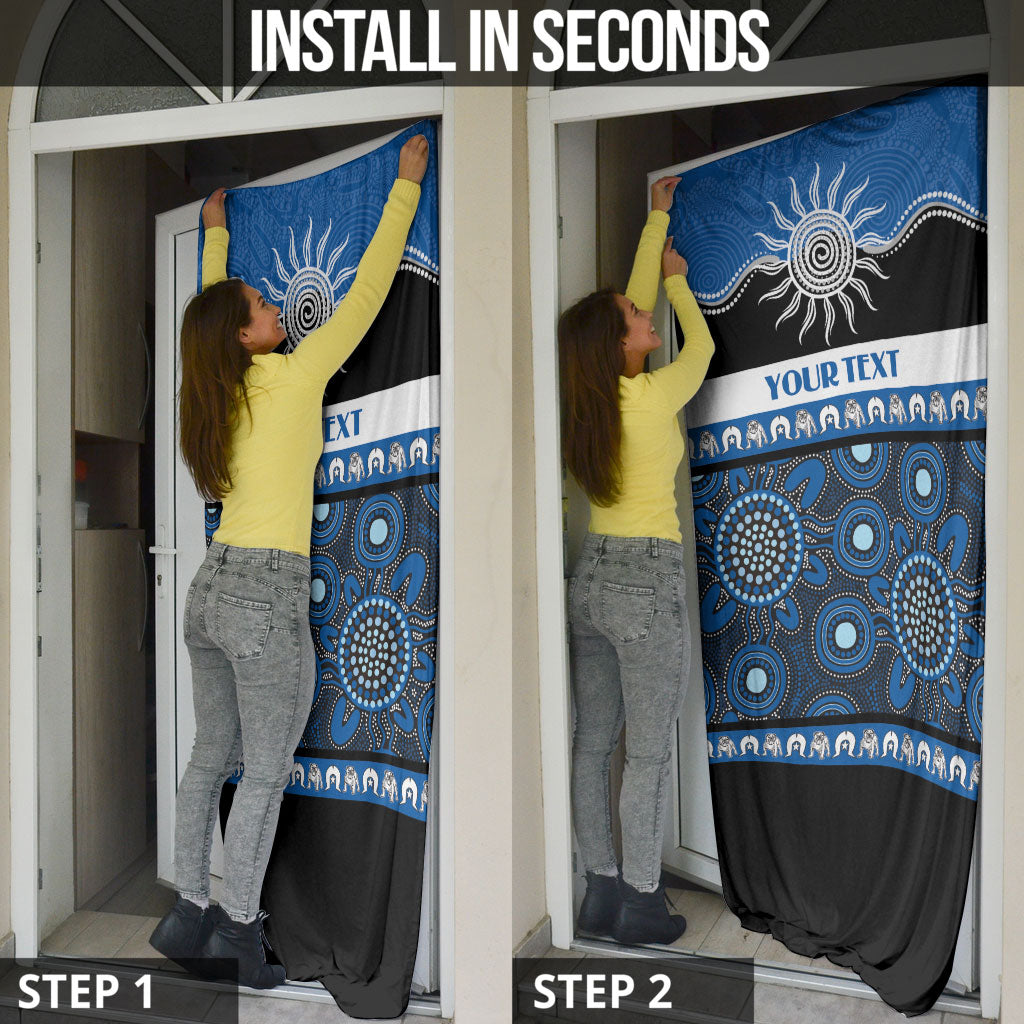 Bulldogs NAIDOC Week Personalised Door Cover Aboriginal Torres Strait Islanders Vibe