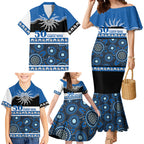 Bulldogs NAIDOC Week Personalised Family Matching Mermaid Dress and Hawaiian Shirt Aboriginal Torres Strait Islanders Vibe
