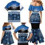 Bulldogs NAIDOC Week Personalised Family Matching Mermaid Dress and Hawaiian Shirt Aboriginal Torres Strait Islanders Vibe