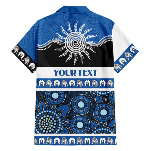 Bulldogs NAIDOC Week Personalised Family Matching Mermaid Dress and Hawaiian Shirt Aboriginal Torres Strait Islanders Vibe
