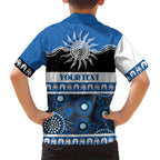 Bulldogs NAIDOC Week Personalised Family Matching Off Shoulder Maxi Dress and Hawaiian Shirt Aboriginal Torres Strait Islanders Vibe