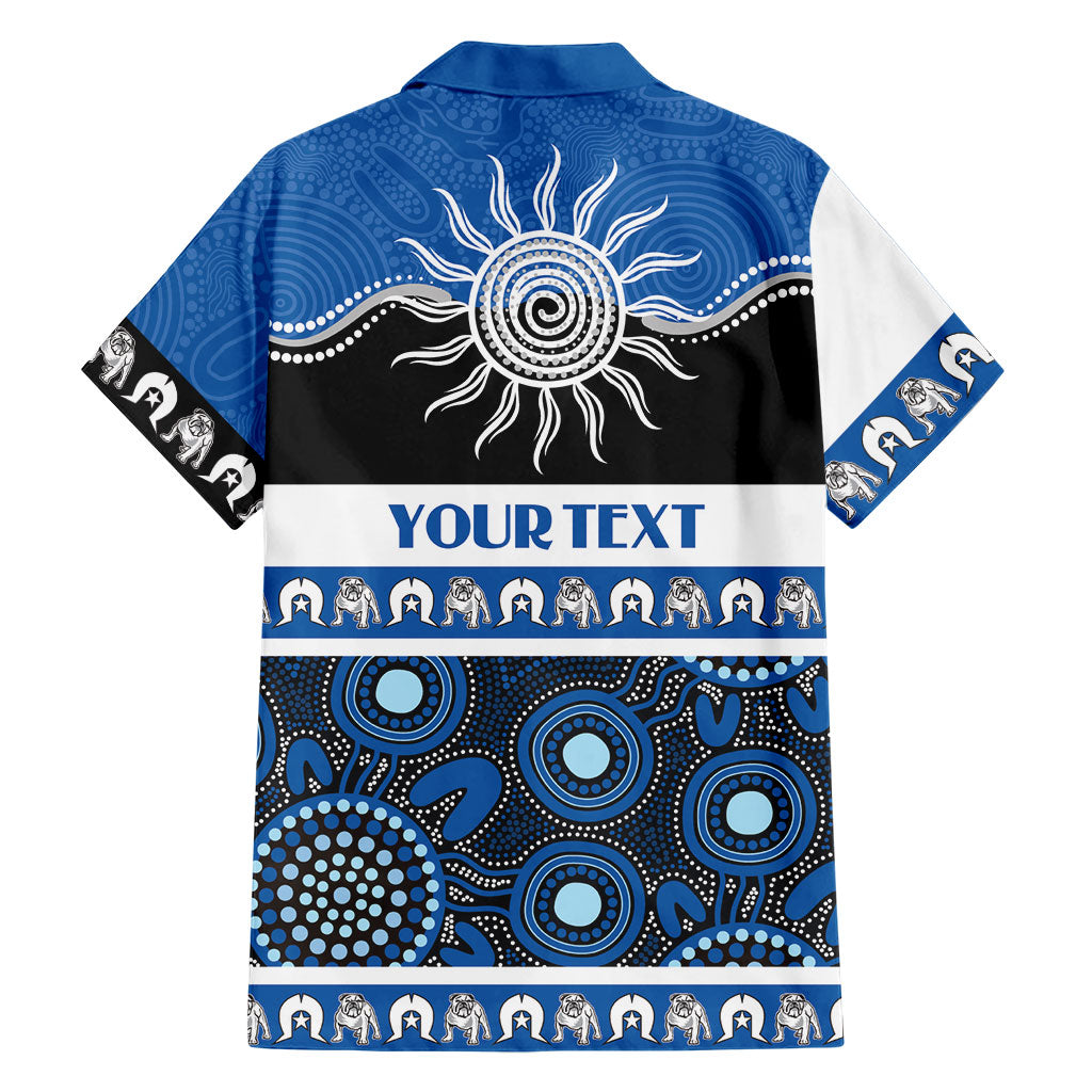 Bulldogs NAIDOC Week Personalised Family Matching Puletasi and Hawaiian Shirt Aboriginal Torres Strait Islanders Vibe