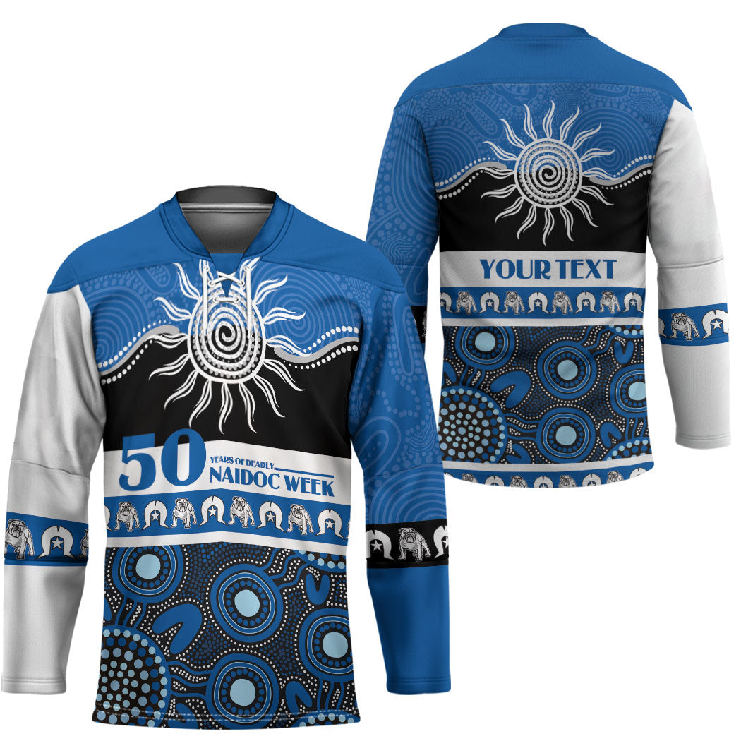 Bulldogs NAIDOC Week Personalised Hockey Jersey Aboriginal Torres Strait Islanders Vibe