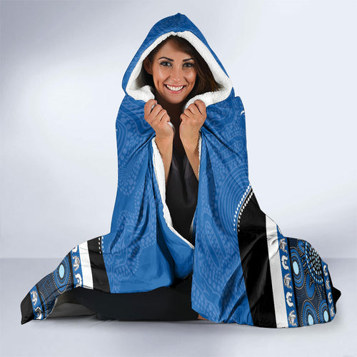 Bulldogs NAIDOC Week Hooded Blanket Aboriginal Torres Strait Islanders Vibe