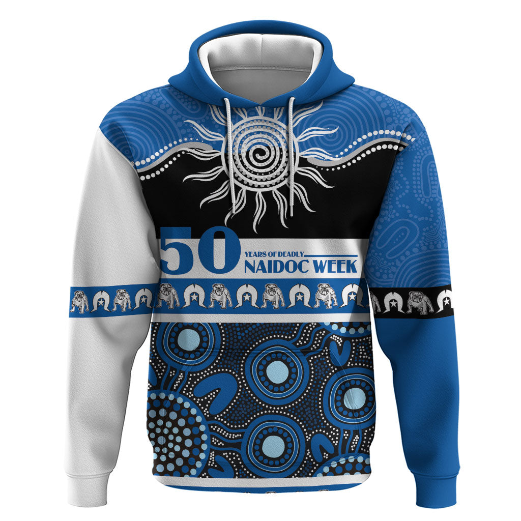 Bulldogs NAIDOC Week Personalised Hoodie Aboriginal Torres Strait Islanders Vibe