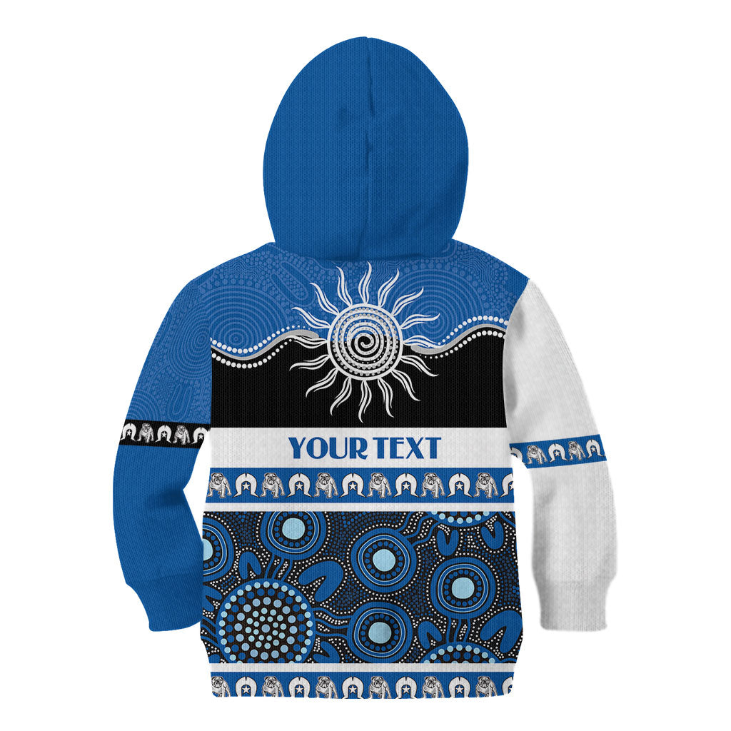Bulldogs NAIDOC Week Personalised Kid Hoodie Aboriginal Torres Strait Islanders Vibe