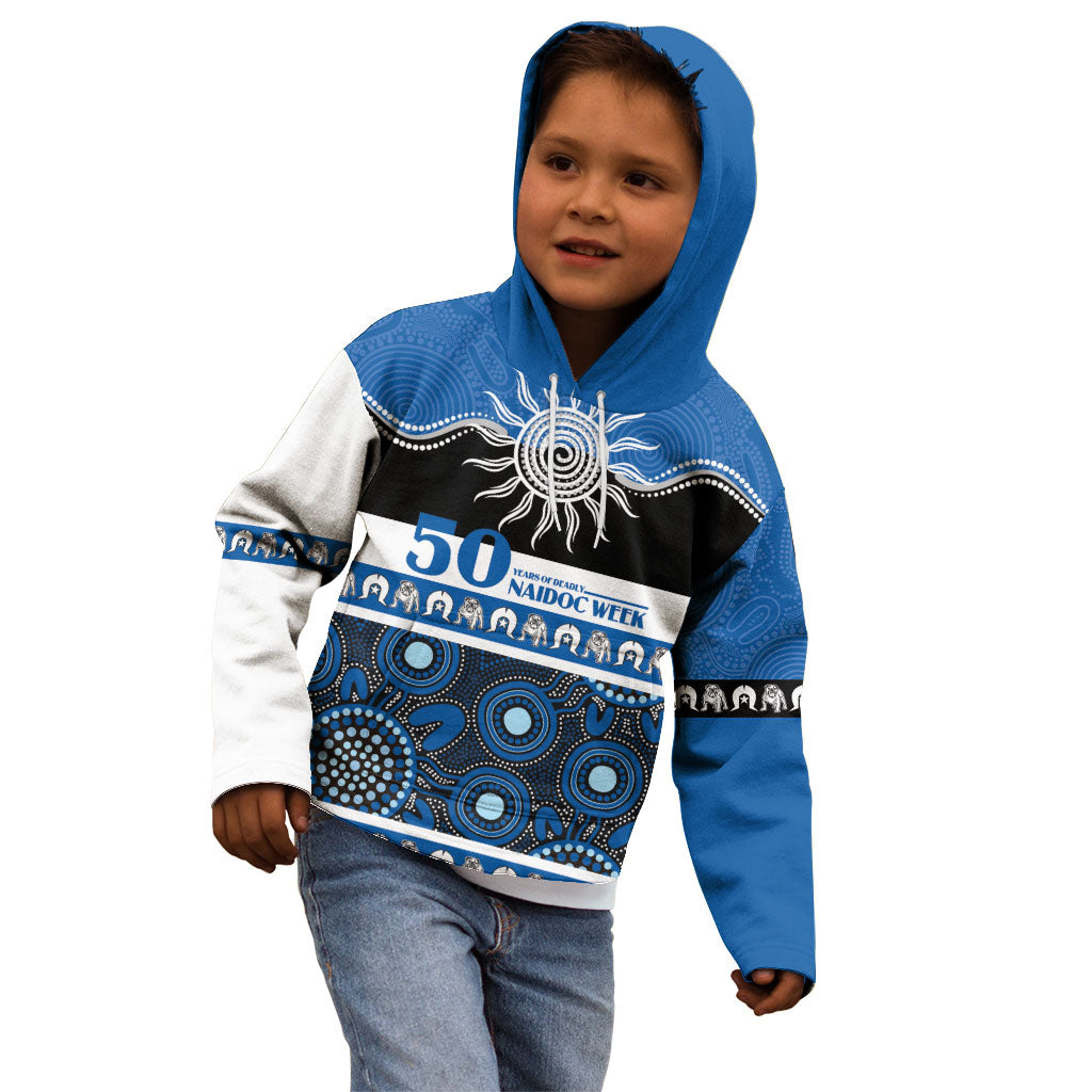 Bulldogs NAIDOC Week Personalised Kid Hoodie Aboriginal Torres Strait Islanders Vibe