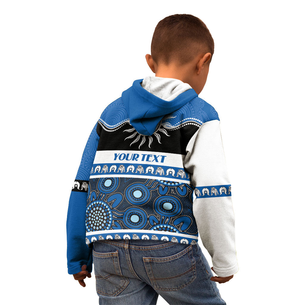 Bulldogs NAIDOC Week Personalised Kid Hoodie Aboriginal Torres Strait Islanders Vibe
