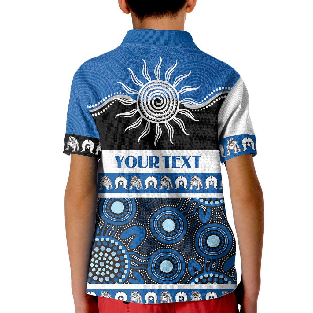 Bulldogs NAIDOC Week Personalised Kid Polo Shirt Aboriginal Torres Strait Islanders Vibe