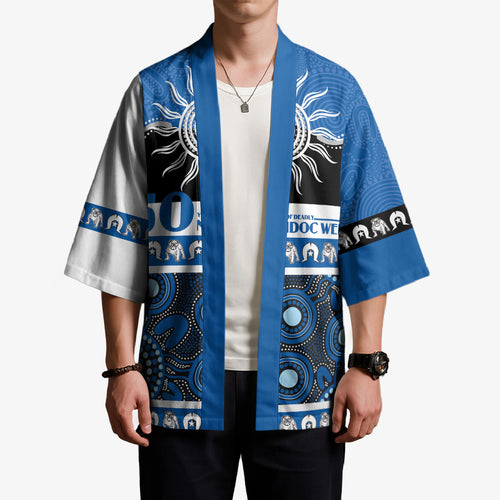 Bulldogs NAIDOC Week Personalised Kimono Aboriginal Torres Strait Islanders Vibe
