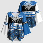Bulldogs NAIDOC Week Personalised Kimono Sleeve Blouse Aboriginal Torres Strait Islanders Vibe