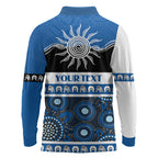 Bulldogs NAIDOC Week Personalised Long Sleeve Polo Shirt Aboriginal Torres Strait Islanders Vibe