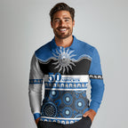 Bulldogs NAIDOC Week Personalised Long Sleeve Polo Shirt Aboriginal Torres Strait Islanders Vibe