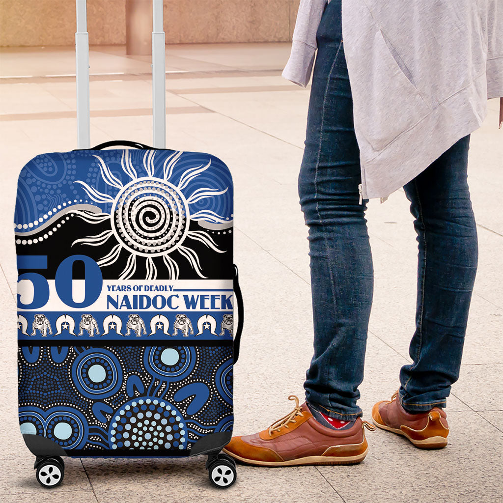 Bulldogs NAIDOC Week Luggage Cover Aboriginal Torres Strait Islanders Vibe