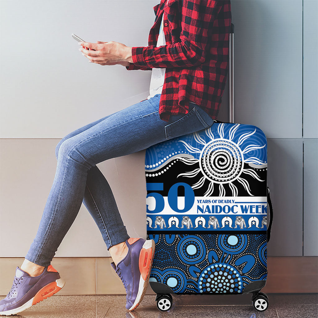 Bulldogs NAIDOC Week Luggage Cover Aboriginal Torres Strait Islanders Vibe
