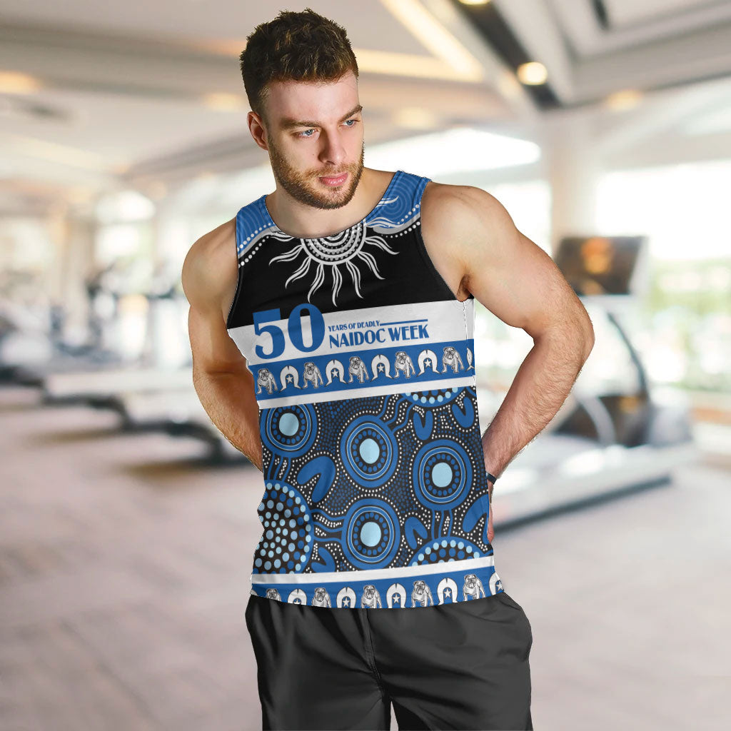Bulldogs NAIDOC Week Personalised Men Tank Top Aboriginal Torres Strait Islanders Vibe