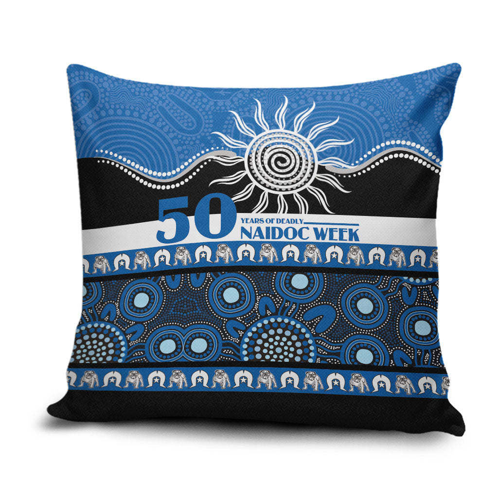 Bulldogs NAIDOC Week Pillow Cover Aboriginal Torres Strait Islanders Vibe