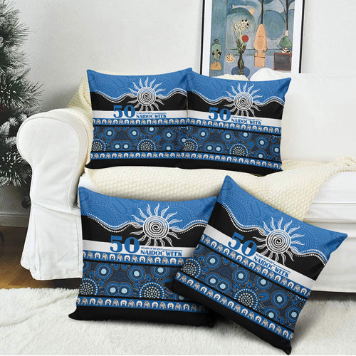 Bulldogs NAIDOC Week Pillow Cover Aboriginal Torres Strait Islanders Vibe