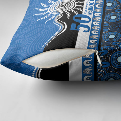 Bulldogs NAIDOC Week Pillow Cover Aboriginal Torres Strait Islanders Vibe