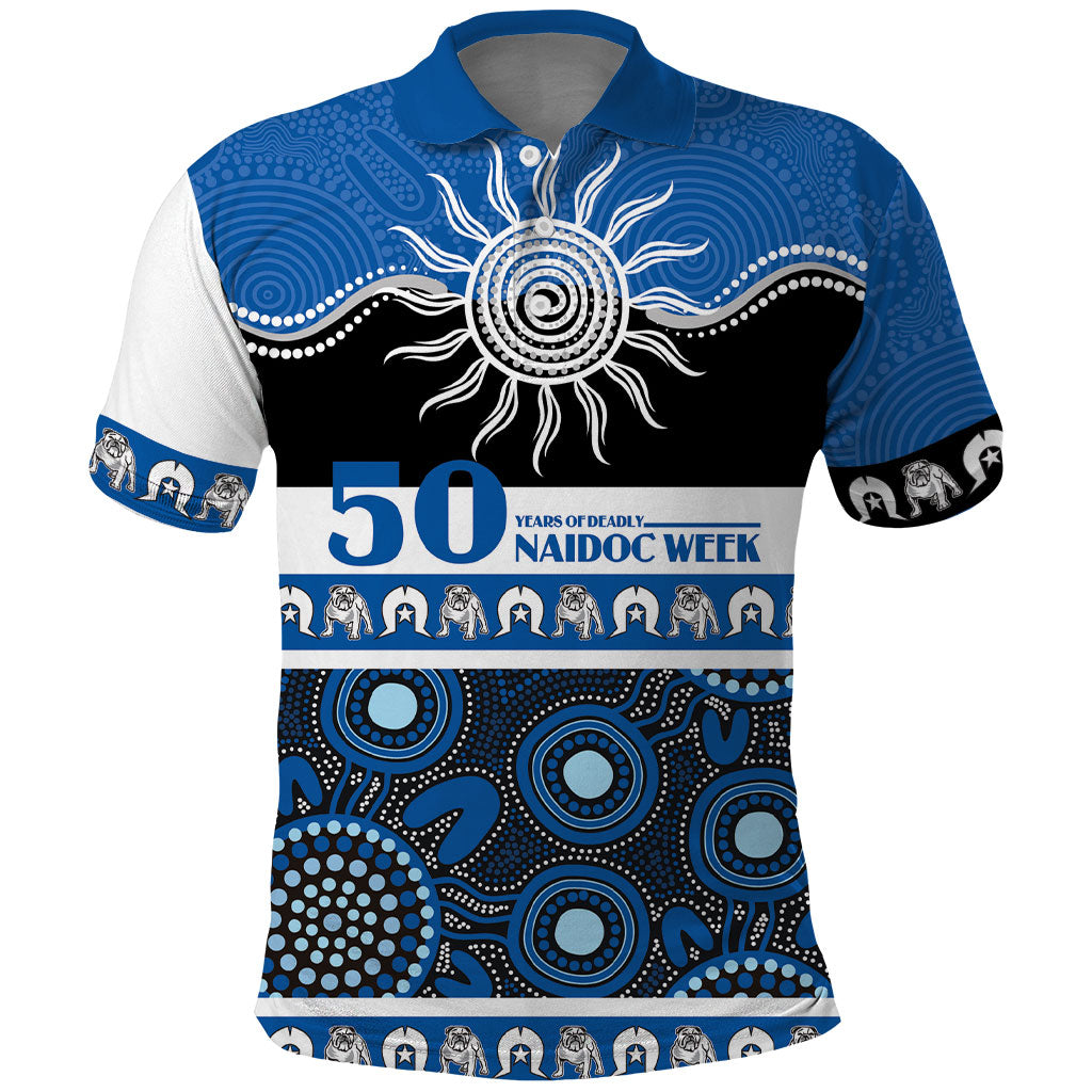 Bulldogs NAIDOC Week Personalised Polo Shirt Aboriginal Torres Strait Islanders Vibe