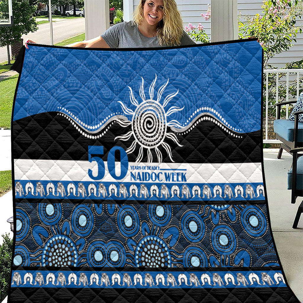 Bulldogs NAIDOC Week Quilt Aboriginal Torres Strait Islanders Vibe