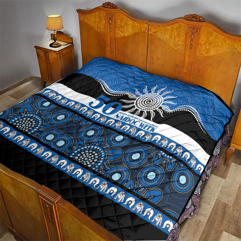 Bulldogs NAIDOC Week Quilt Aboriginal Torres Strait Islanders Vibe