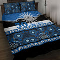 Bulldogs NAIDOC Week Quilt Bed Set Aboriginal Torres Strait Islanders Vibe