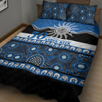 Bulldogs NAIDOC Week Quilt Bed Set Aboriginal Torres Strait Islanders Vibe