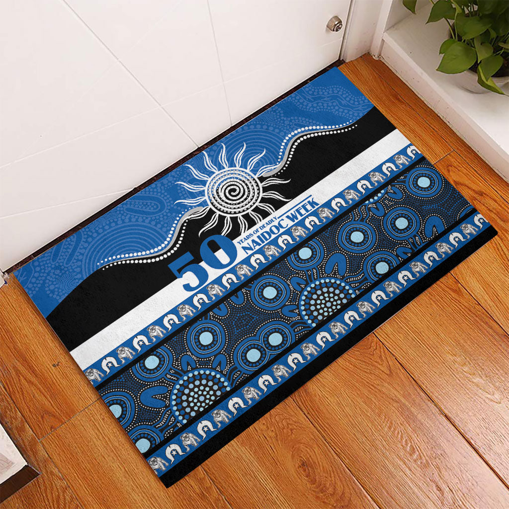 Bulldogs NAIDOC Week Rubber Doormat Aboriginal Torres Strait Islanders Vibe