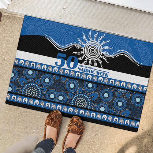 Bulldogs NAIDOC Week Rubber Doormat Aboriginal Torres Strait Islanders Vibe