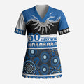 Bulldogs NAIDOC Week Personalised Scrub Top Aboriginal Torres Strait Islanders Vibe