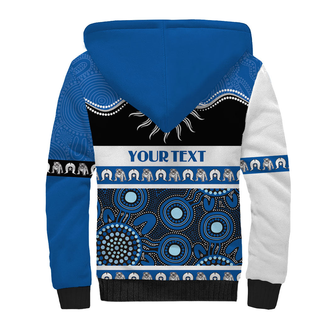 Bulldogs NAIDOC Week Personalised Sherpa Hoodie Aboriginal Torres Strait Islanders Vibe