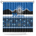 Bulldogs NAIDOC Week Shower Curtain Aboriginal Torres Strait Islanders Vibe