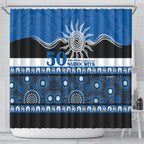 Bulldogs NAIDOC Week Shower Curtain Aboriginal Torres Strait Islanders Vibe