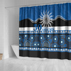 Bulldogs NAIDOC Week Shower Curtain Aboriginal Torres Strait Islanders Vibe