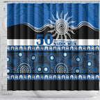 Bulldogs NAIDOC Week Shower Curtain Aboriginal Torres Strait Islanders Vibe