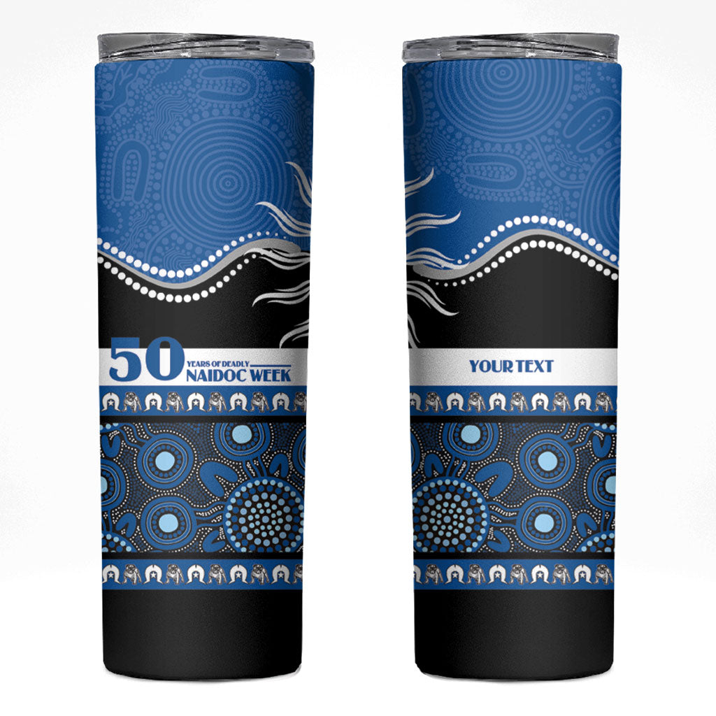 Bulldogs NAIDOC Week Personalised Skinny Tumbler Aboriginal Torres Strait Islanders Vibe