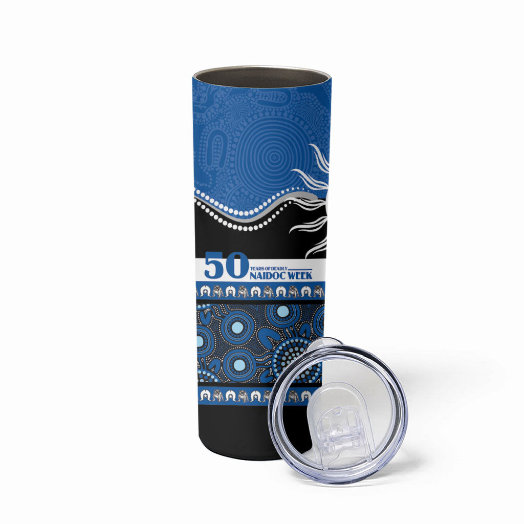 Bulldogs NAIDOC Week Personalised Skinny Tumbler Aboriginal Torres Strait Islanders Vibe