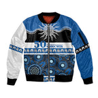 Bulldogs NAIDOC Week Personalised Sleeve Zip Bomber Jacket Aboriginal Torres Strait Islanders Vibe