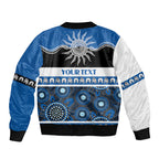 Bulldogs NAIDOC Week Personalised Sleeve Zip Bomber Jacket Aboriginal Torres Strait Islanders Vibe