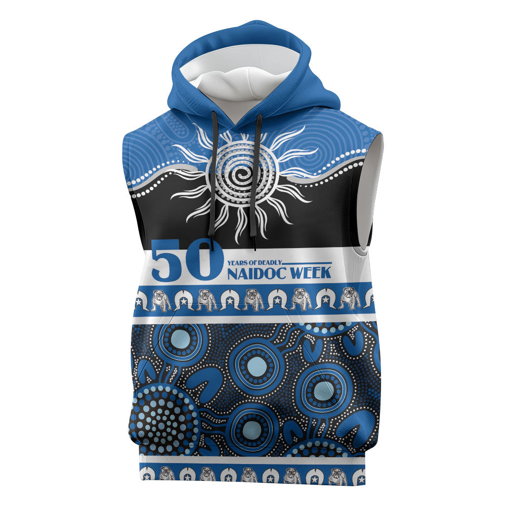 Bulldogs NAIDOC Week Personalised Sleeveless Hoodie Aboriginal Torres Strait Islanders Vibe