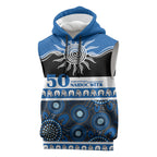 Bulldogs NAIDOC Week Personalised Sleeveless Hoodie Aboriginal Torres Strait Islanders Vibe